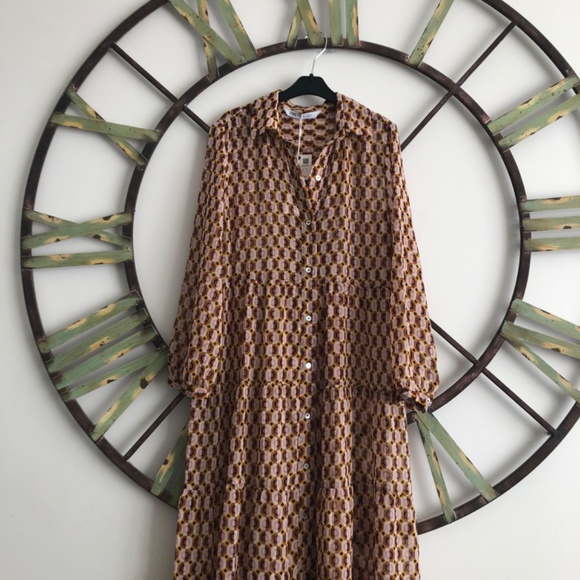 ♡ Zara Morocco Dress (New!) - Picture 8 of 17